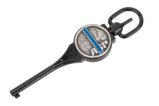 ASP Blue Line Guardian logo handcuff keys